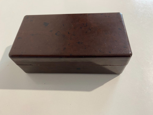 Alte ddr bakelitdose dose box - ddr,