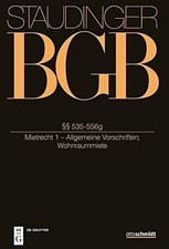§§ 535-556g: (Mietrecht 1 - Allgemeine Buch Otto Schmidt/De Gruyter