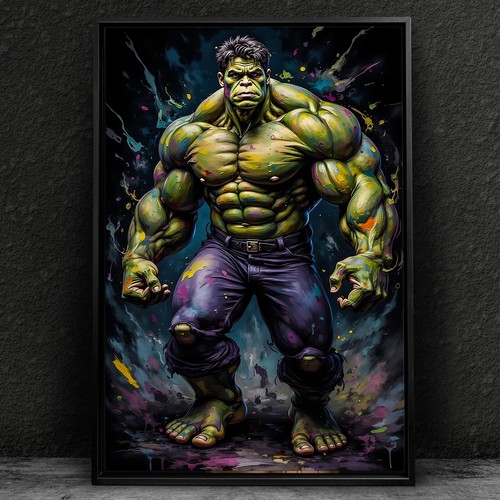 Wandbild hulk superheld - wandbild,,