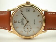 feine limitierte Zenith 680 Chronometer Uhr Gold 750er 18Kt