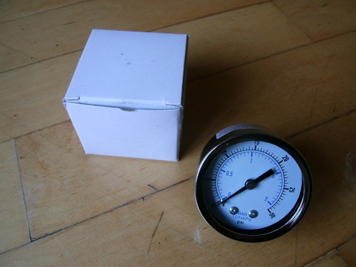 Manometer 2bar anschluss - manometer, 0-2bar