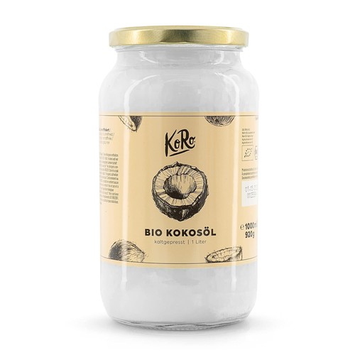 Bio kokosöl liter nativ - 1,