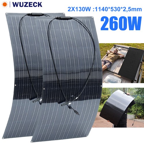 260w flexibel solarpanel - 260w,