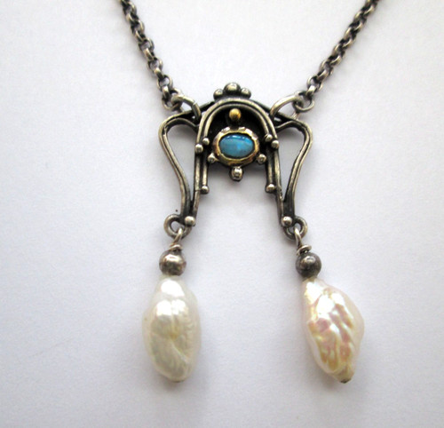 Jugendstil kette collier - jugendstil,
