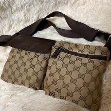 GUCCI Auth GG Waist Pouch