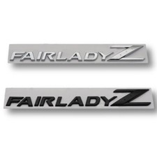 1PCS Für NISSAN FAIRLADY Z 350Z Seite hinten LOGO Embleme Ornamente metal Badge