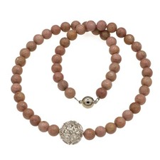 Rhodochrosit Edelstein Kette