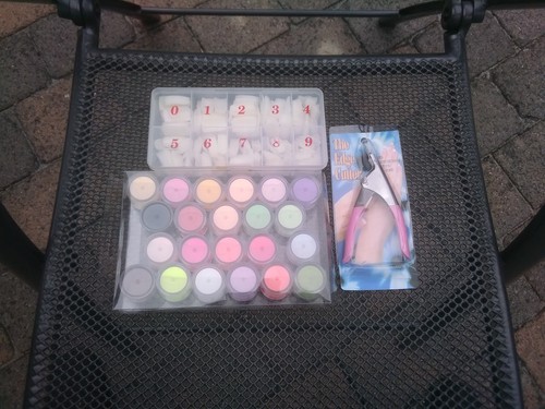 Acryl fingernagel set - acryl,