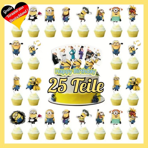 Minions torten cupcake - minions, +