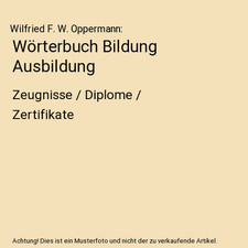 Wörterbuch Bildung