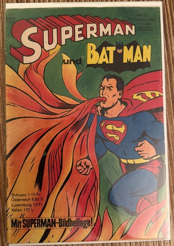 Superman orginal von 1968 - orginal,