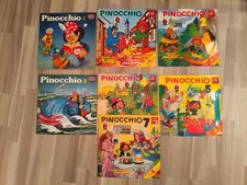 Pinocchio schallplatten - 7x,