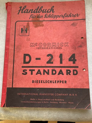 Handbuch ihc cormick - mc,