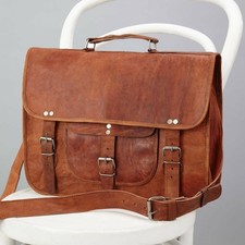 Vintage leder herren braun - herren,