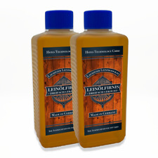 2 x 250 ml Leinöl Firnis