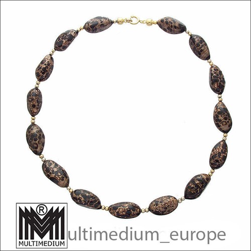 Murano aventurin glas collier - murano,