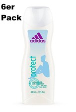 (14,56€/L) Adidas woman protect Duschgel Cotton Milk 6x400ml