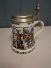 Kaiser Porzellan Bierkrug mit