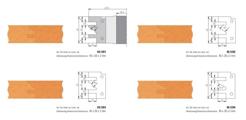 Paar hw wechselplatten - 1,