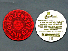 Prazdroj Pilsner Urquell 1842  rot/engl.Var. Czech Republik    Bierdeckel    Neu