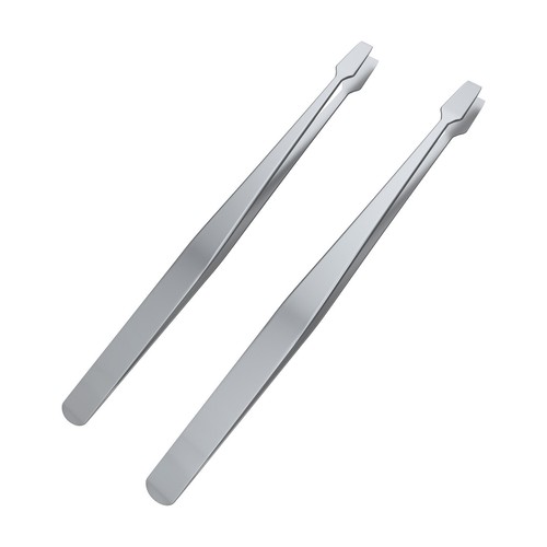 Edelstahl stempelpinzette - 2x, edelstahl-stempelpinzette