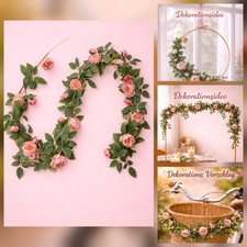 Dekorative Rosen Girlande