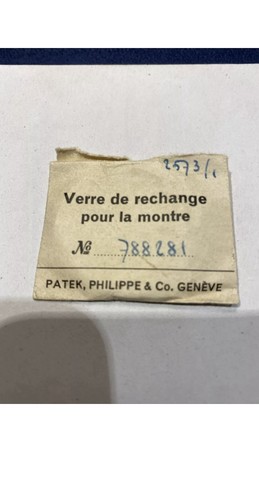 Patek philippe 2573 - patek, 2573/1