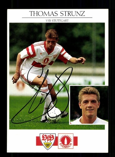 Thomas strunz autogrammkarte - thomas,