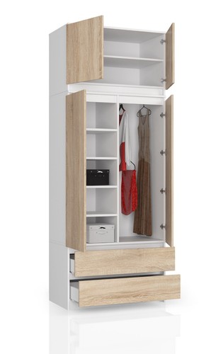 Kleiderschrank türiger - kleiderschrank,, 4-türiger