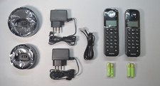 Philips D160 DUO Schnurloses Telefon mit 2 Mobilteile - W24-FX5304