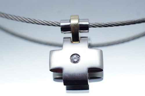 Collier kreuz karat - collier,kreuz,14,