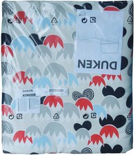 IKEA Duken, Kopfteil Überzug in Idse bunt für 160cm Betten 902.229.97