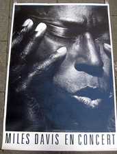 MILES DAVIS EN CONCERT - 100x145 cm - Poster Plakat Musikposter Jazz Jazzposter