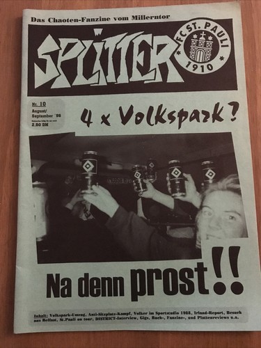 Pauli fanzine 1996 splitter - st,