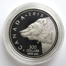 300$ 2015 Kanada 1 Unze 9995er