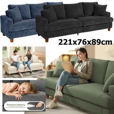 220cm sofa sitzer - sofa,