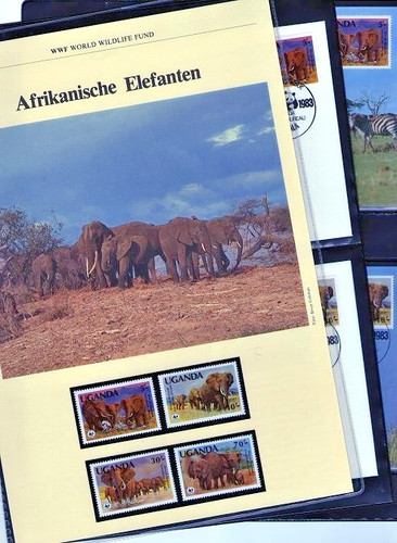 Wwf 1983 uganda - uganda, afrikanische