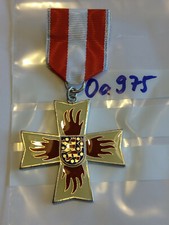 Orden Feuerwehr Thüringen Feuerwehr Ehrenkreuz silbern (oa975)