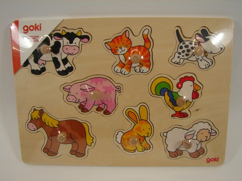 Goki 2552 holzpuzzle - -,