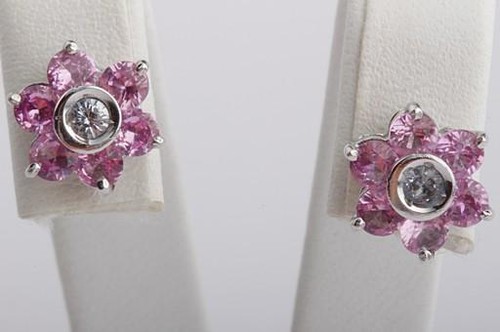 Ohrringe aquamarin und rosa - ohrringe,