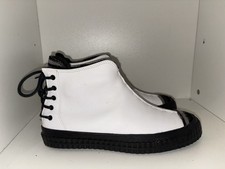 Converse Chuck Taylor All Star Leder Weiß Schwarz Unisex Gr. 43 Limited Edition