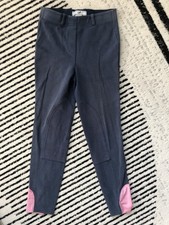 Reithose Gr. 140 blau/pink ~ Top