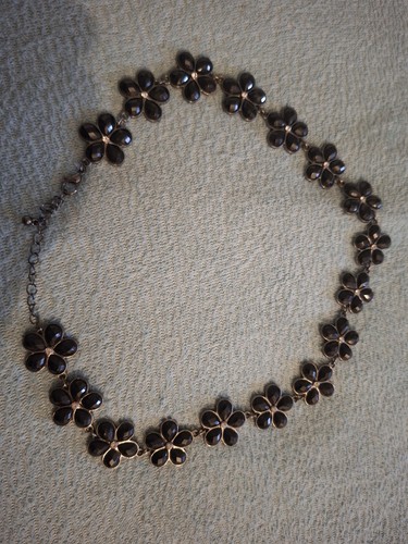 Modeschmuck halskette blumen - modeschmuck,
