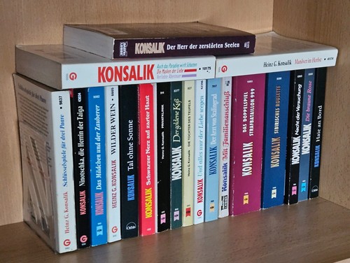 20x konsalik taschenbücher - konsalik,,