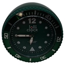 Lolliclock Rock Tischuhr Grün