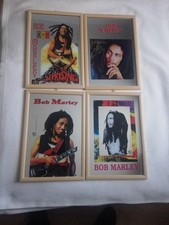 4 Bob Marley Spiegel Sammlung