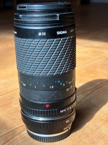 Sigma apo macro 180 - 1:5,6,