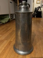 Antikes Zinngefäß Flasche