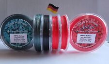 Angelschnur geflochten/ HMPE/ Rot und Grün /250m/ Ø 0,10bis0,55mm/TK 7,55-45,0kg