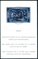 SCHWEIZ 1945 BLOCK11